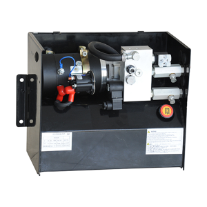 Compact custom hydraulic power unit for industrial equipment